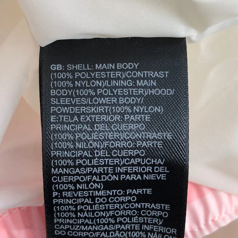 The North Face White & Pink Zip Jacket | Women's L - Picture 3 of 6